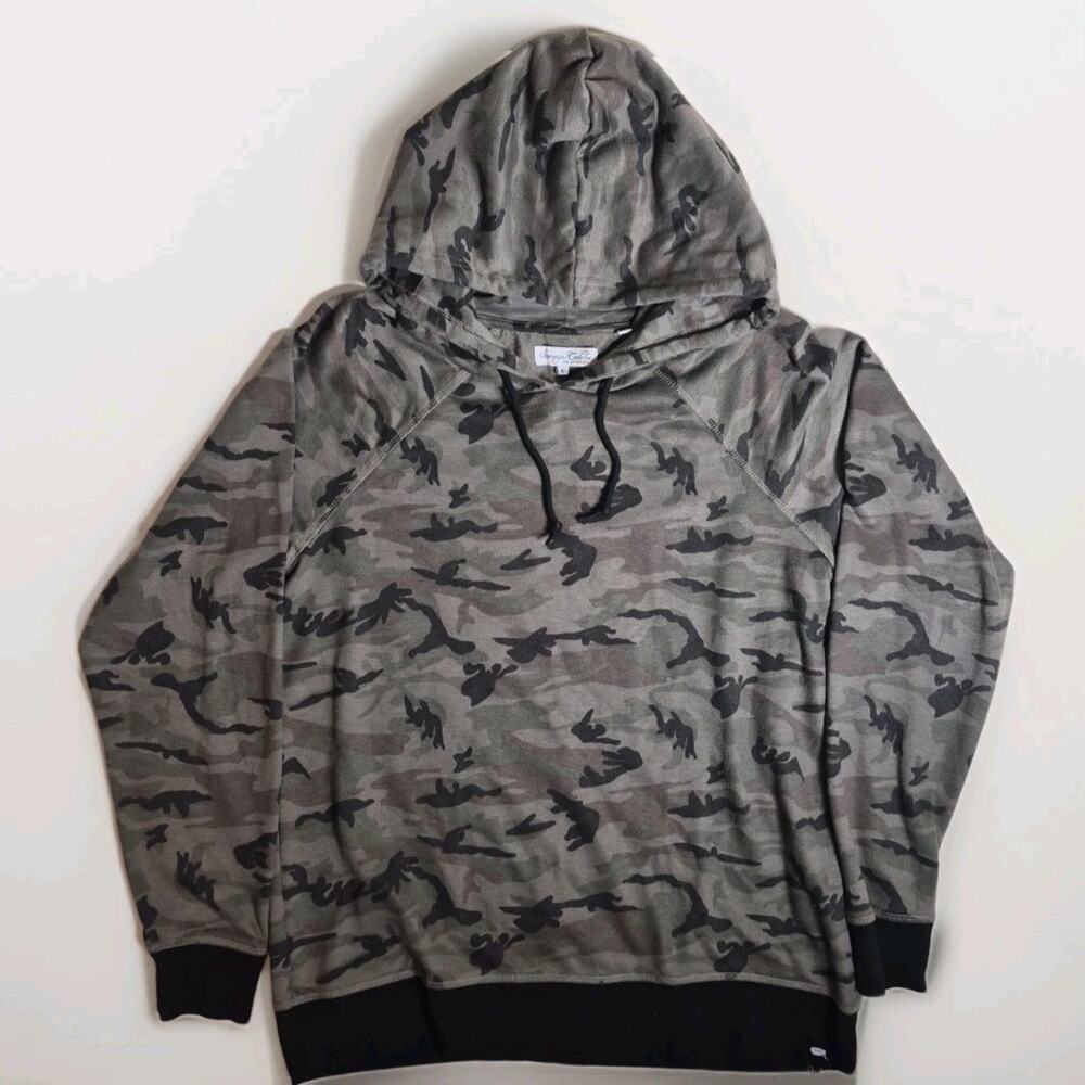 Sovereign Code Camoflage Hoodie Large Pullover Womens